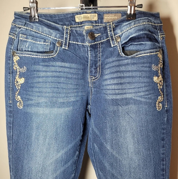 Nine West Kaman Vintage America Collection Vintage Boot Cut 4r/27 - Picture 4 of 13